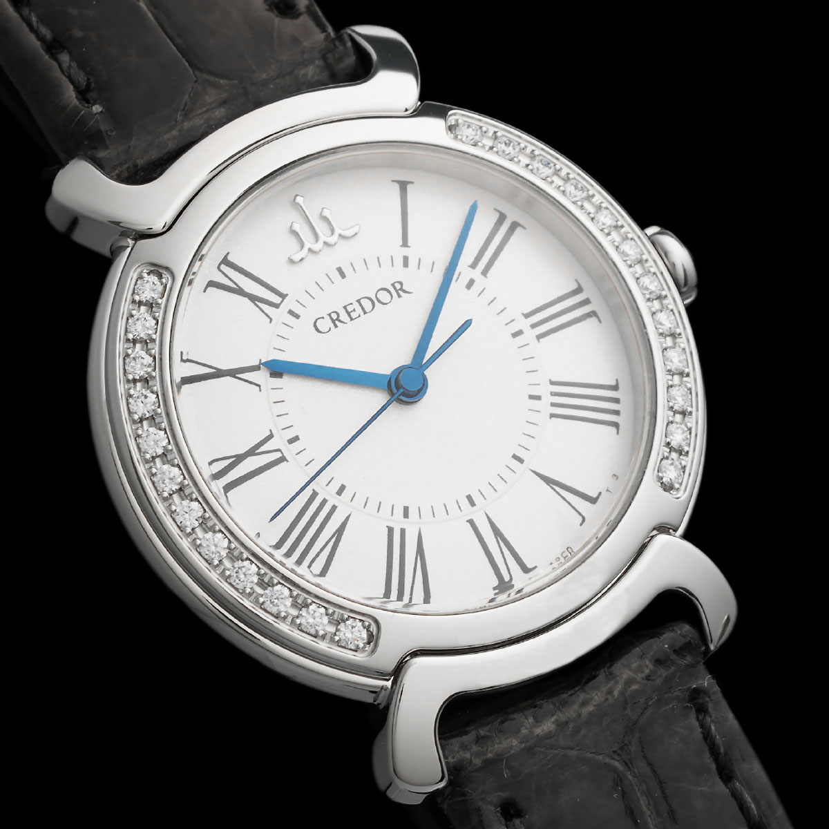 セイコー クレドール GSAS927 クオーツ レディース腕時計 右側からのアングル