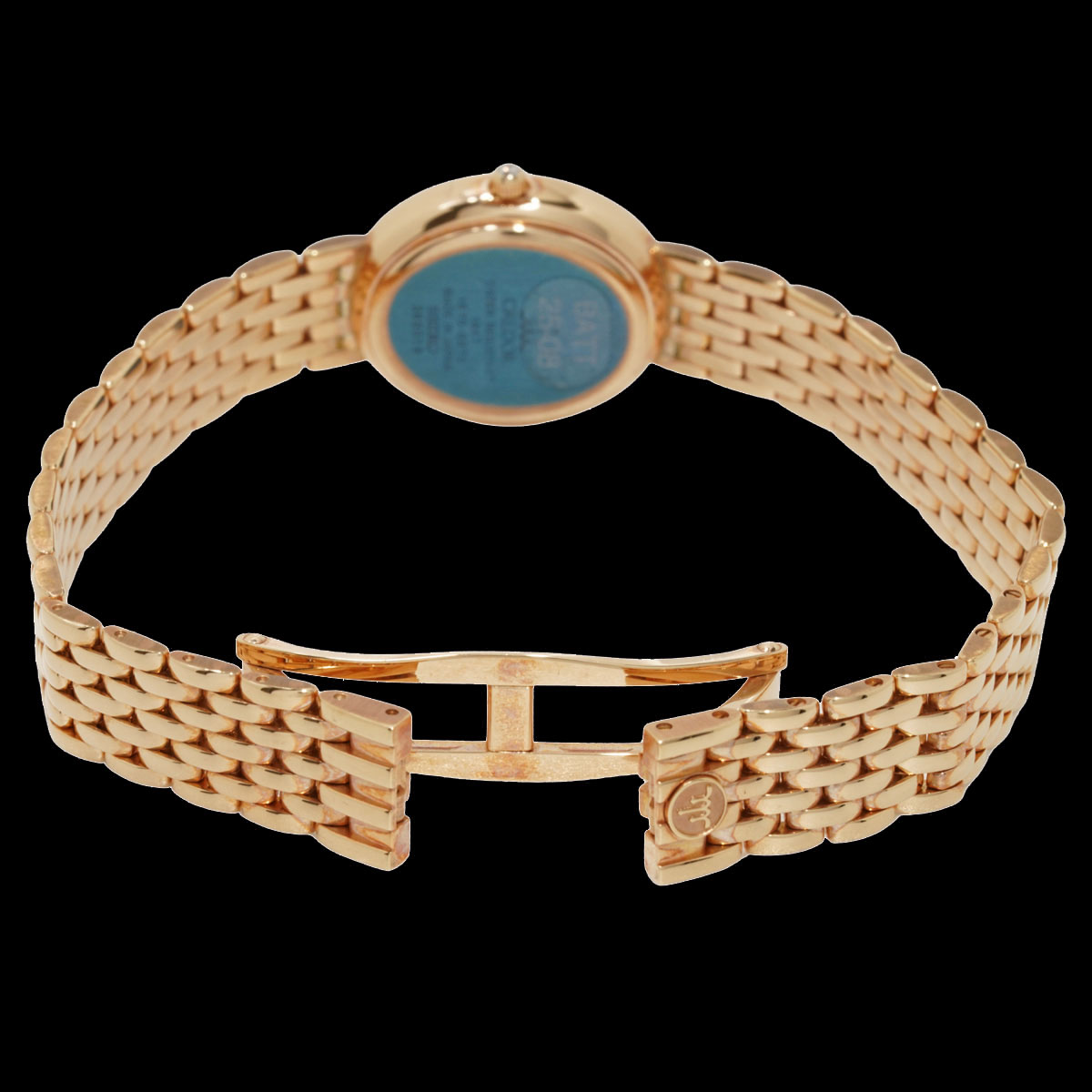 クレドール ジュリGTTE616 K18ピンクゴールドブレスレットのクラスプ