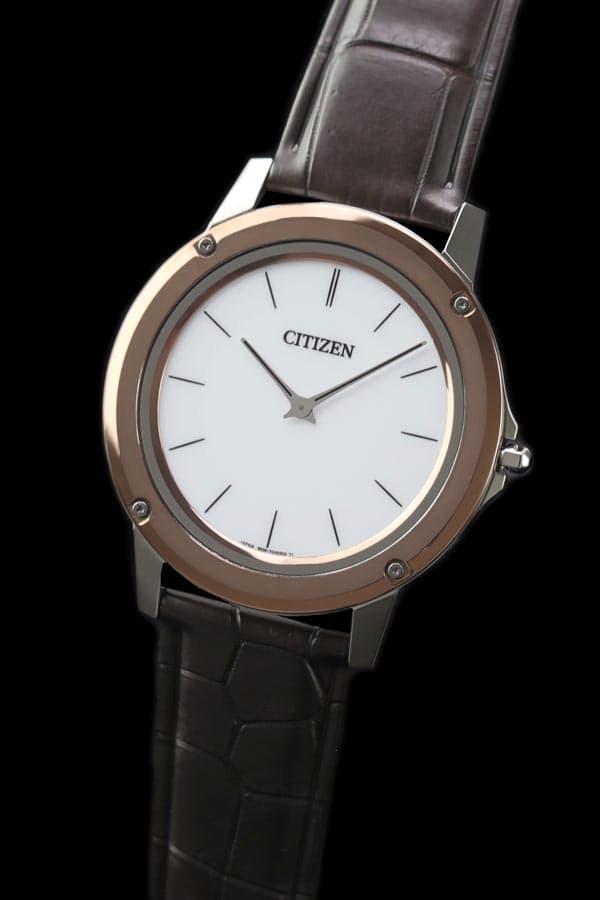 シチズン CITIZEN エコドライブワン AR5026-05A GP/SS（デュラテクト加工） ソーラー メンズ 腕時計