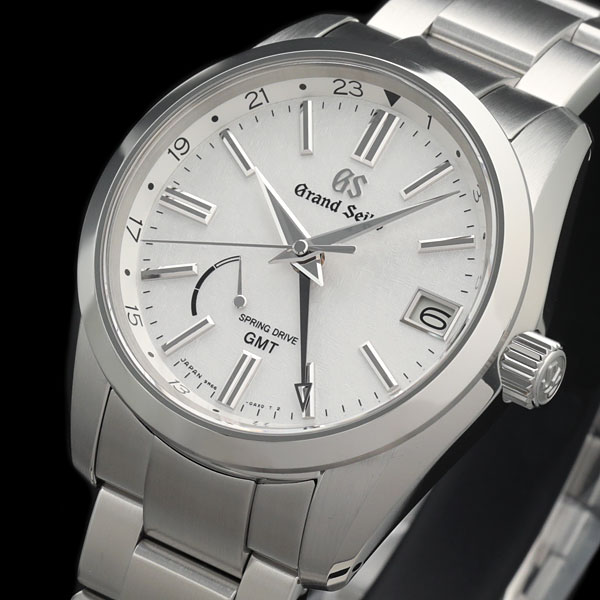 グランドセイコー SBGE279 スプリングドライブGMT メンズ腕時計 右斜めからのアングル