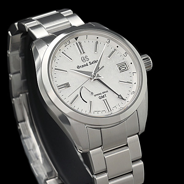 グランドセイコー SBGE279 スプリングドライブGMT メンズ腕時計 左斜めからのアングル