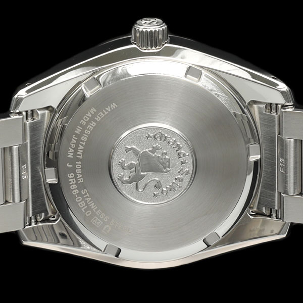 グランドセイコー SBGE279 スプリングドライブGMT メンズ腕時計の裏蓋