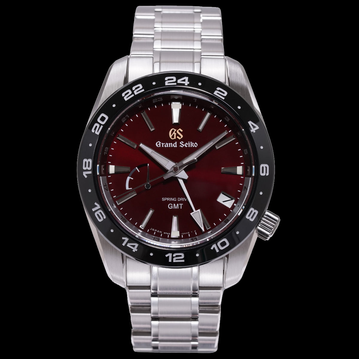 グランドセイコー SBGE305 スプリングドライブGMT,正面のアングル