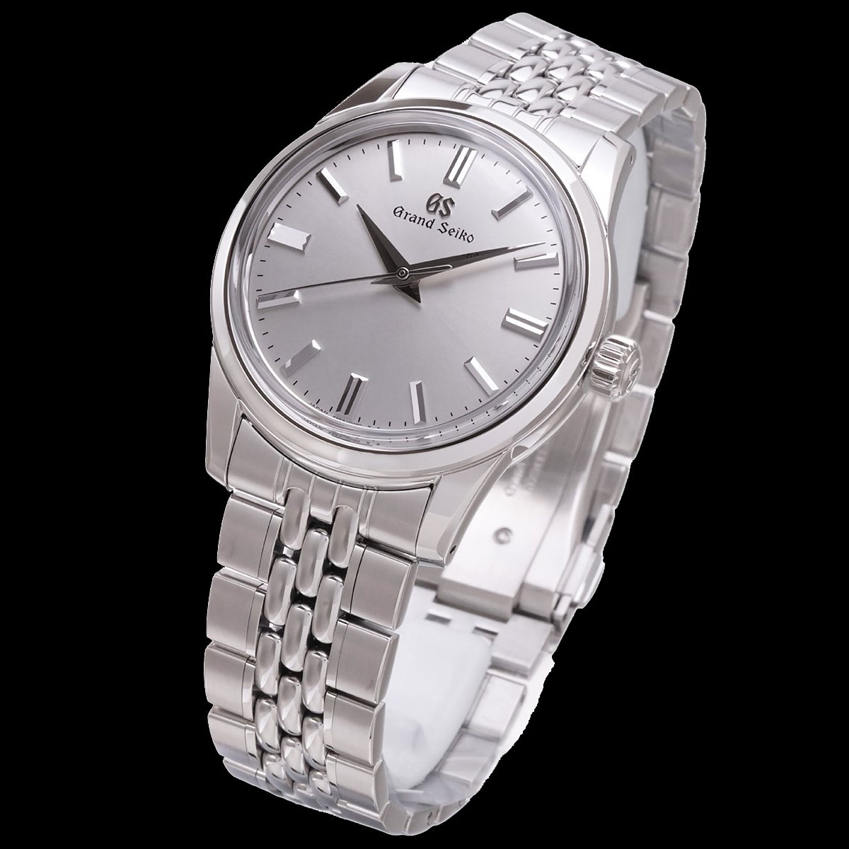グランドセイコー SBGW305 手巻き メンズ腕時計 右斜めからのアングル