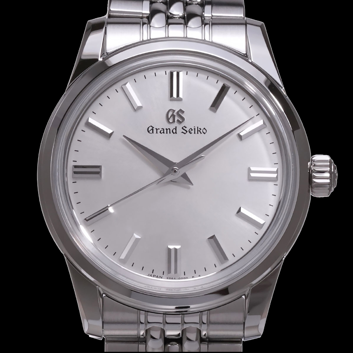 グランドセイコー SBGW305 手巻き メンズ腕時計 正面のアングル