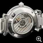 セイコー クレドール GSCE997 リネアルクス レディースウォッチのシースルーバック、ステンレススチールスチールケース。