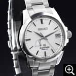 グランドセイコーSBGA025 スプリングドライブ メンズ腕時計 左斜めからのアングル