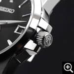 グランドセイコー SBGA027 スプリングドライブ メンズ腕時計のシースルーバック