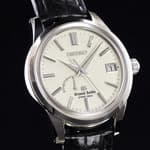 グランドセイコー SBGA093 スプリングドライブ メンズ腕時計 左斜めからのアングル