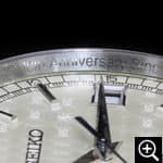 グランドセイコー SBGA111 スプリングドライブ メンズ腕時計のガラス縁