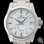 グランドセイコー SBGA225 スプリングドライブ メンズ腕時計 正面のアングル