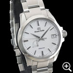 グランドセイコー SBGA225 スプリングドライブ メンズ腕時計 左斜めからのアングル