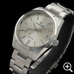 グランドセイコーSBGA437 スプリングドライブ メンズ腕時計 右斜めからのアングル