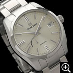 グランドセイコーSBGA437 スプリングドライブ メンズ腕時計 左斜めからのアングル