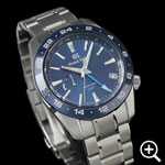 グランドセイコー SBGE255 スプリングドライブGMT メンズ腕時計 右斜めからのアングル