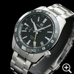 グランドセイコー SBGE257 スプリングドライブGMT メンズ腕時計 左斜めからのアングル