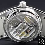 グランドセイコー SBGR053 メカニカル メンズ腕時計のシースルーバック