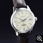 グランドセイコー SBGR061 メカニカル メンズ腕時計の左側からのアングル