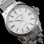 SBGR255 グランドセイコー メカニカル メンズ腕時計の左斜めからのアングル