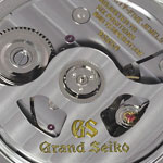 SBGR257 グランドセイコー メカニカル メンズ腕時計のシースルーバック