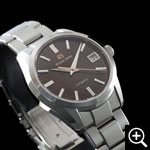 SBGR311 グランドセイコー メカニカル メンズ腕時計の左斜めからのアングル