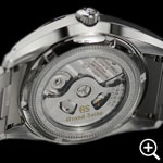 グランドセイコー SBGR317 自動巻き メンズ腕時計のシースルーバック