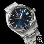 SBGV225 グランドセイコー クォーツ メンズ腕時計の左斜め下からのアングル