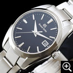 グランドセイコー SBGX261 クォーツ メンズ腕時計 右斜めからのアップ