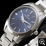 グランドセイコー SBGX265 クォーツ メンズ腕時計 右斜めからのアップ