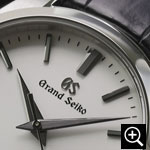 グランドセイコー SBGX295 クォーツ メンズ腕時計 ダイヤルのクローズアップ