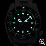 グランドセイコー SBGX337 ダイバーズウォッチのルミブライト