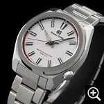 グランドセイコーSBGX341 クォーツ メンズ腕時計 右斜めからのアングル