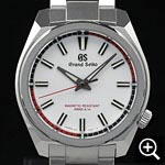 グランドセイコーSBGX341 クォーツ メンズ腕時計 正面のアングル