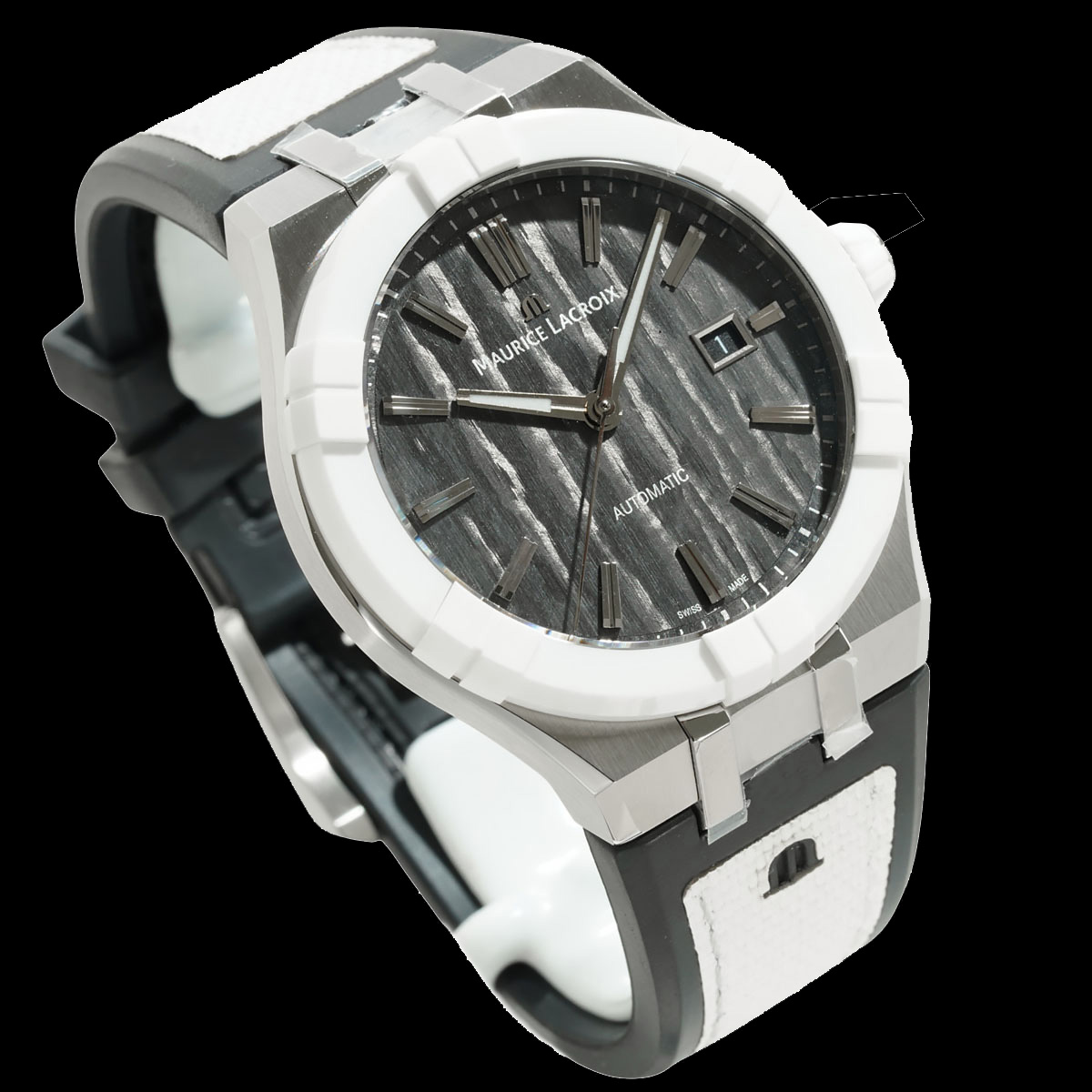 モーリスラクロア アイコニック オートマチック AC6008-SSL70-330-2 左側