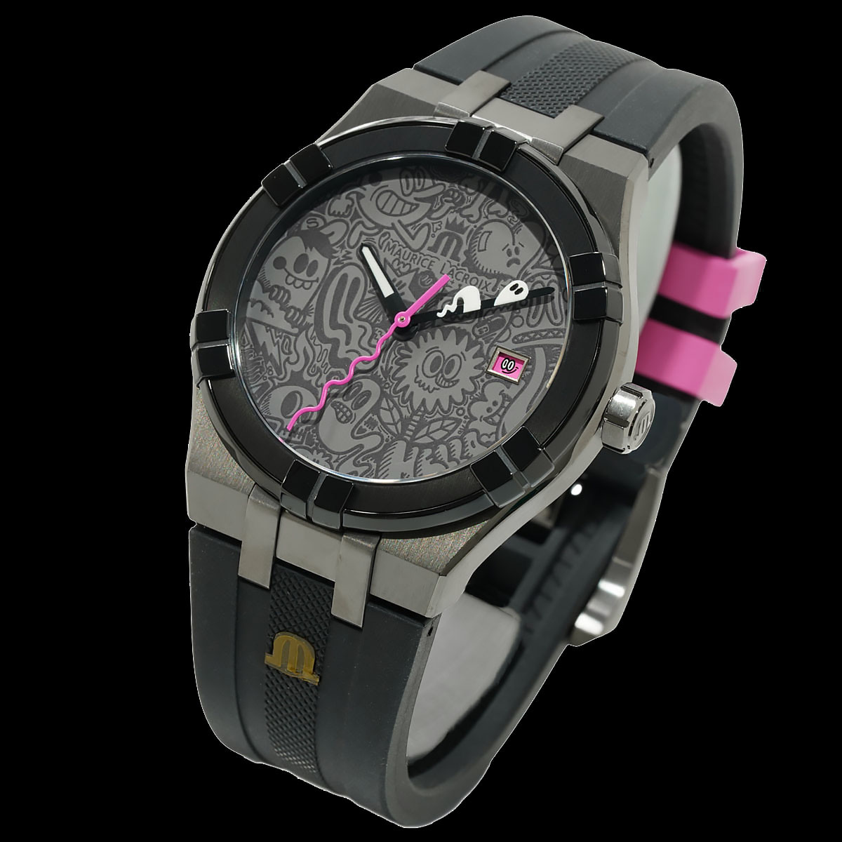 モーリスラクロア アイコン クオーツ AI1108-PVL20-090-2 正面