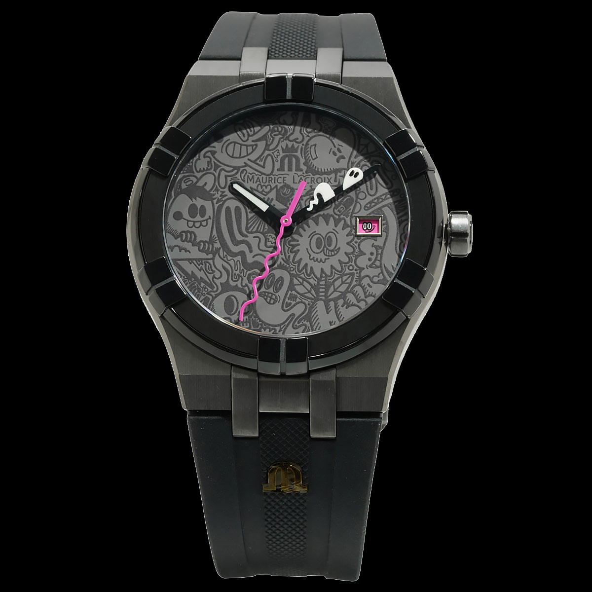 モーリスラクロア アイコン クオーツ AI1108-PVL20-090-2 左側