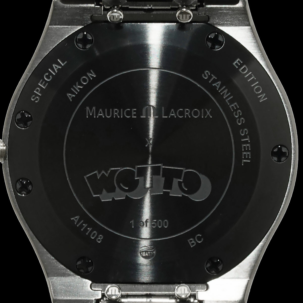 モーリスラクロア アイコン クオーツ AI1108-PVL20-090-2 ケースバック