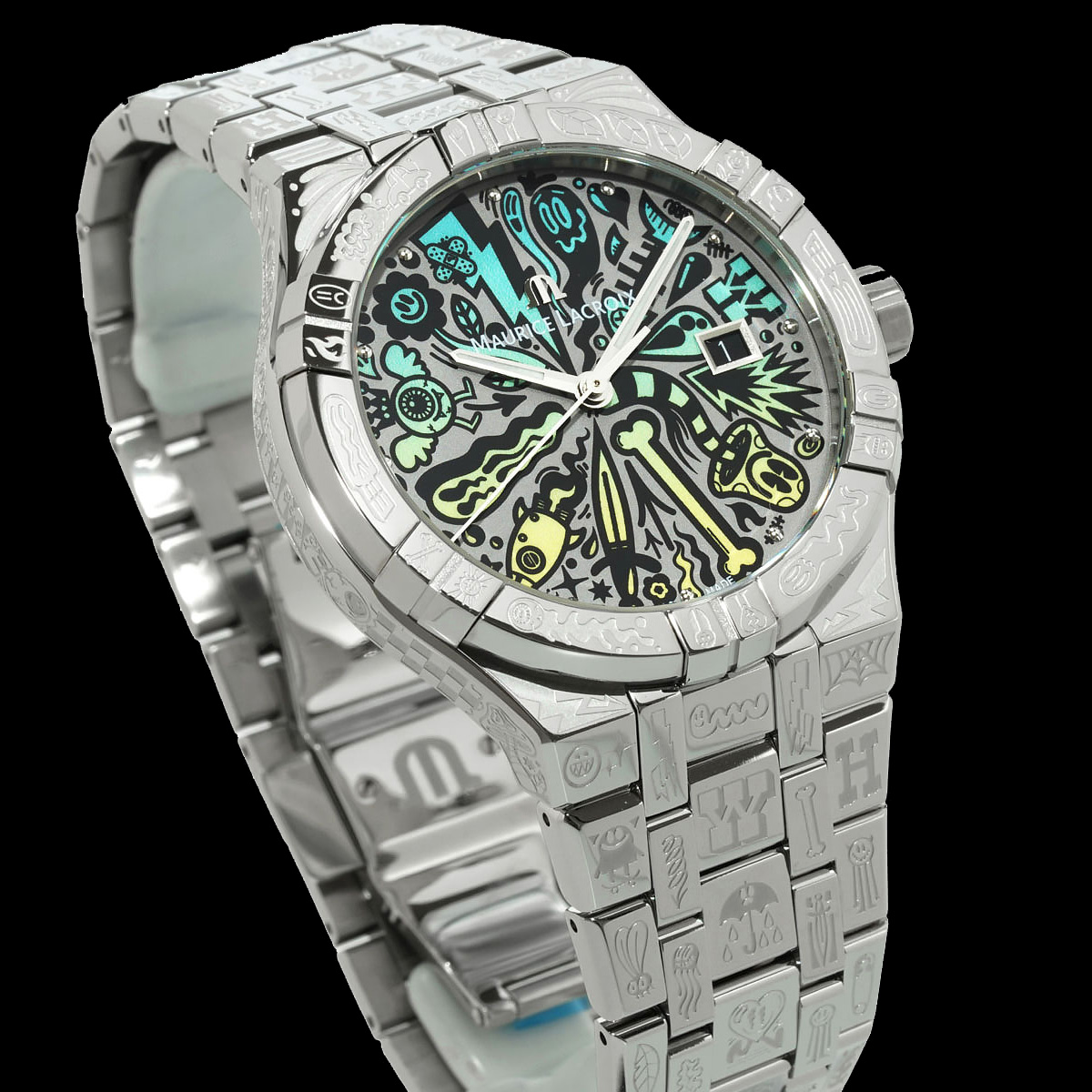 モーリスラクロア アイコン オートマチックAI6008-SS009-090-1 右側