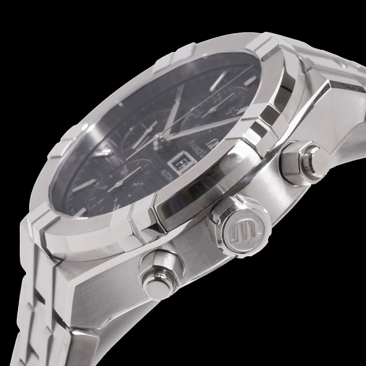 モーリスラクロア アイコン クロノグラフ AI6038-SS002-330-1 リューズ