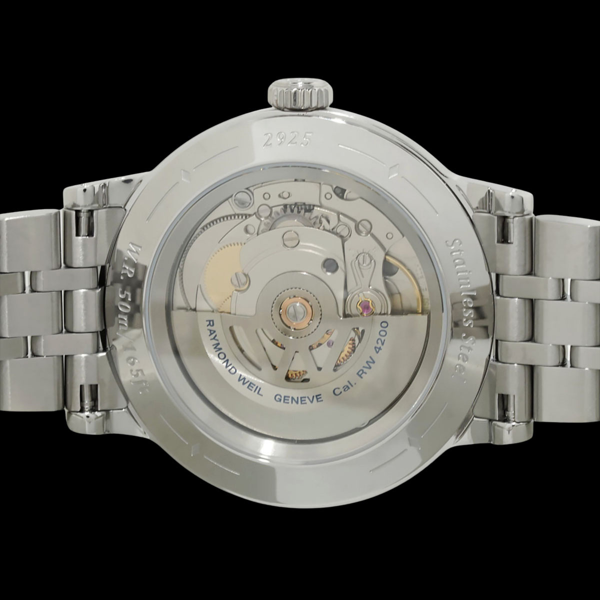 レイモンド ウェイル ミレジム 2925-ST-60011 シースルーバック