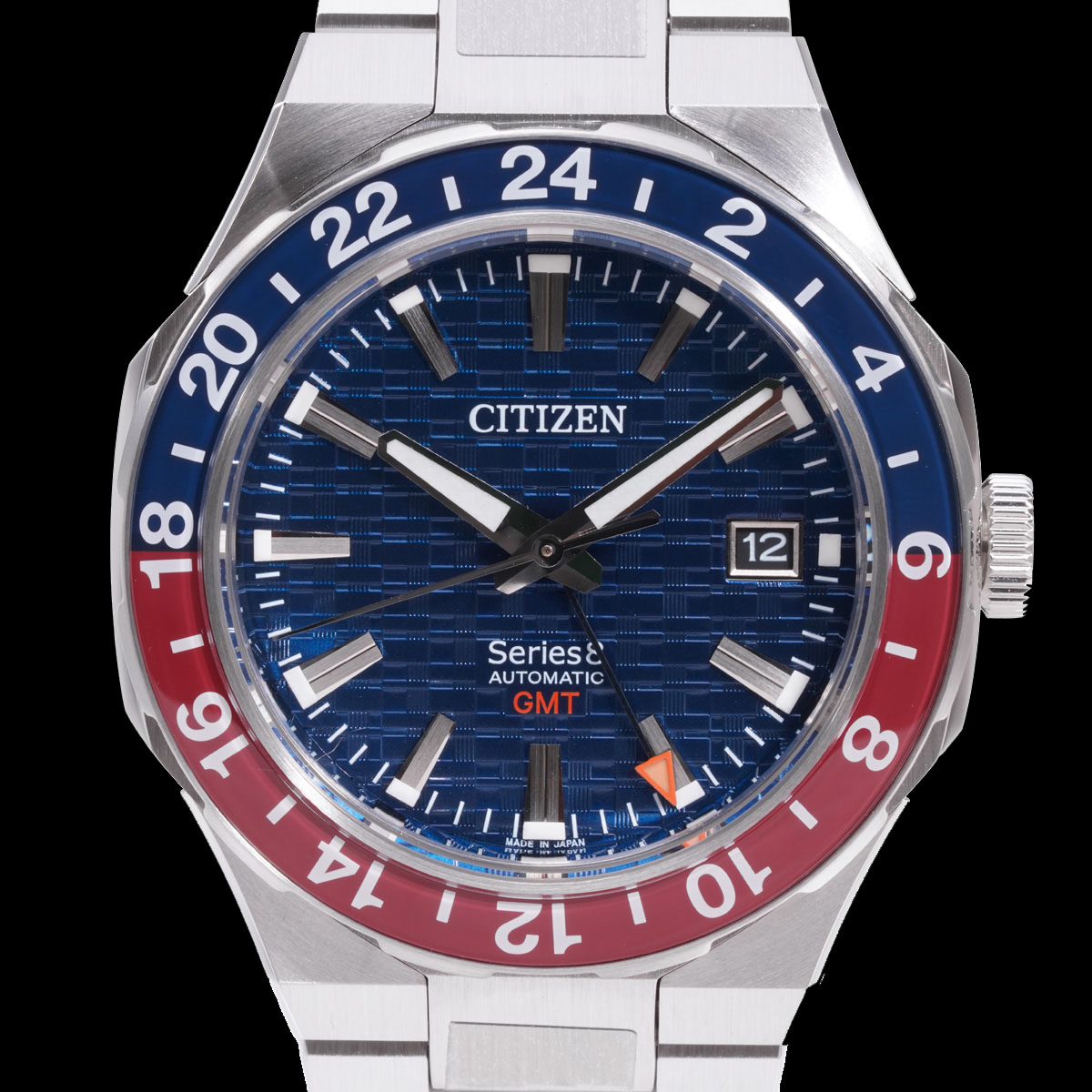 シチズン シリーズエイト NB6030-59L 正面のアングル