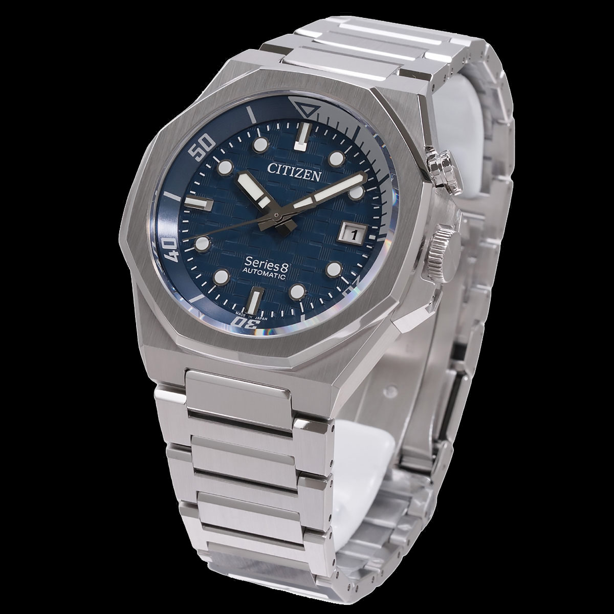 シチズン シリーズエイト NB6060-58L 右側のアングル 