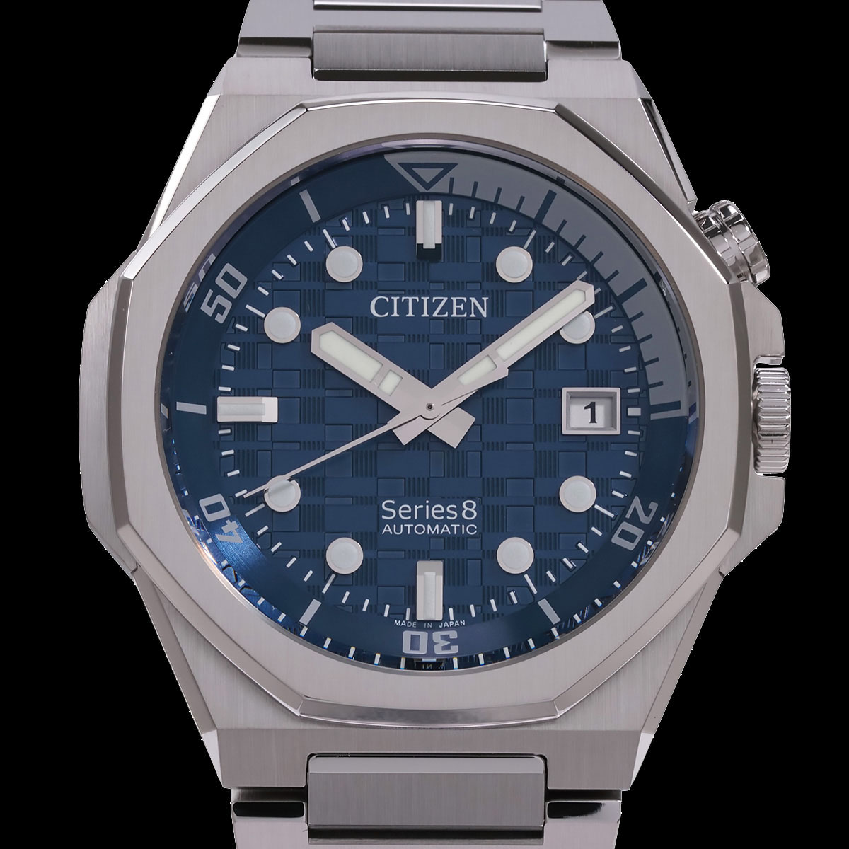 シチズン シリーズエイト NB6060-58L 正面のアングル